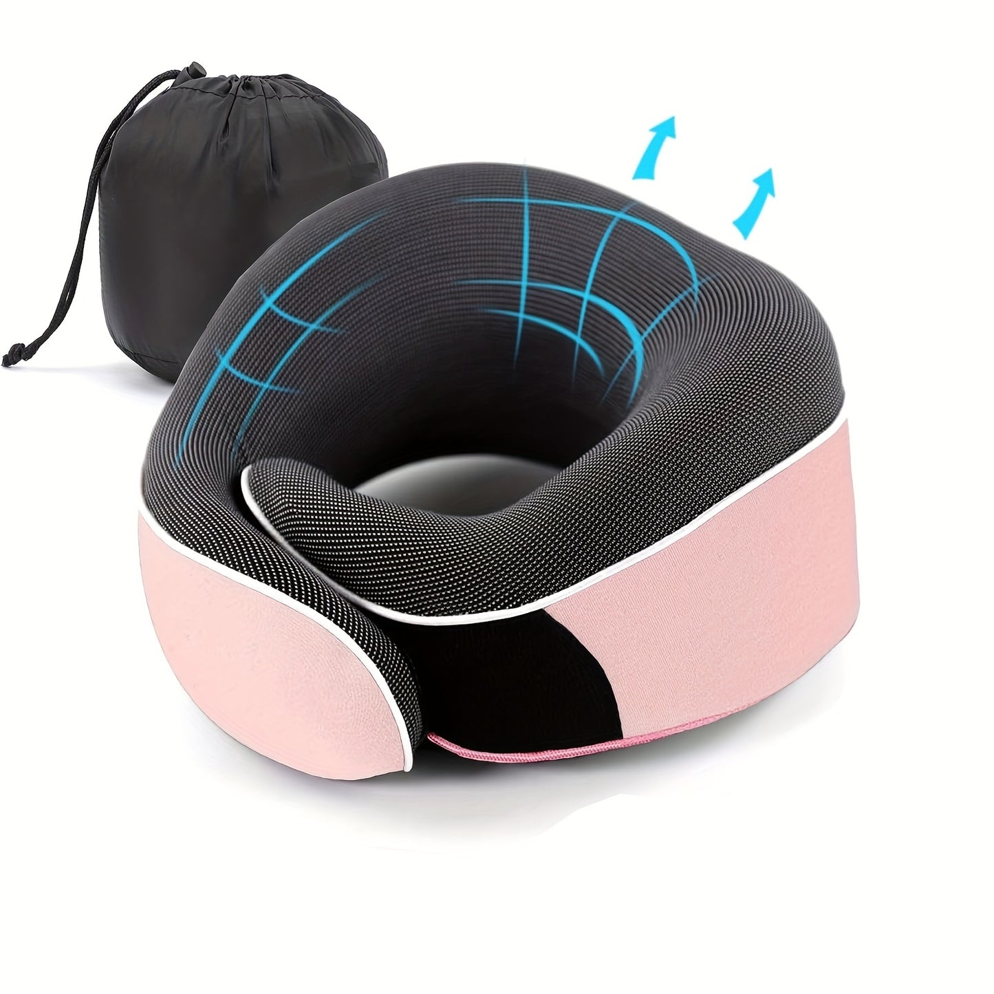 Reiskussen met Ergonomische Neksteun voor Comfortabel Slapen