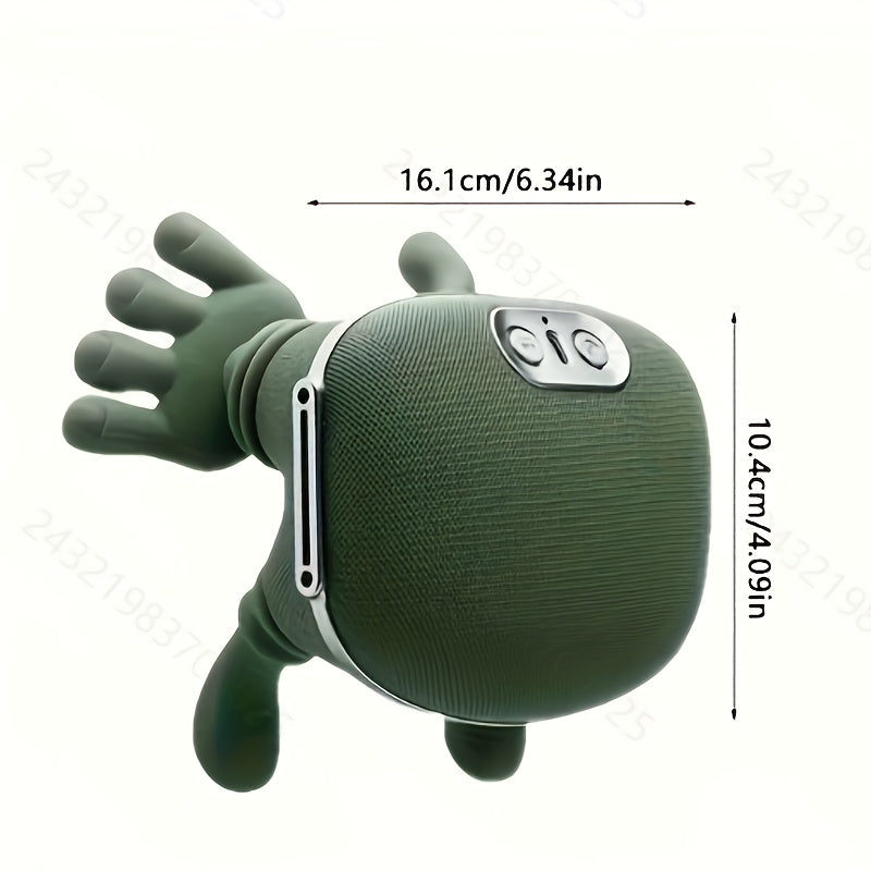 Draagbare 5‑Vinger Trapeziusmassager met USB‑Oplaadbare Batterij