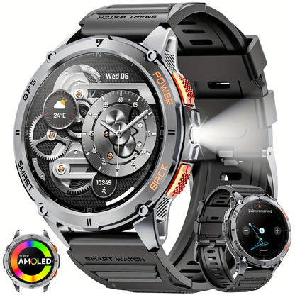 Outdoor smartwatch met GPS en AMOLED display