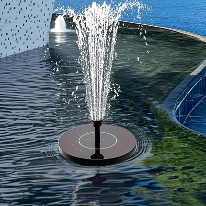 Volautomatische Zonne‑energie Fontein met 6 Sproeikoppen