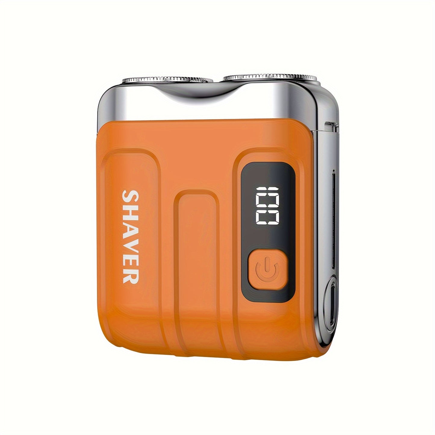 Mini Elektrisch Scheerapparaat – Dubbelbladig met LED Display en USB-oplaadset