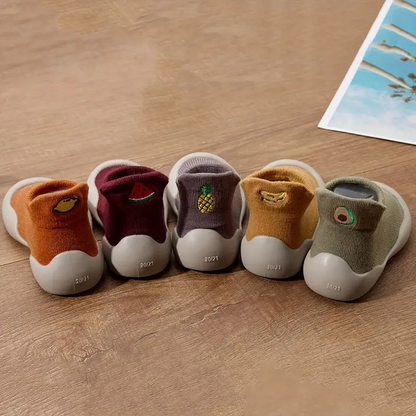Flexibele Barefoot Babyschoenen met Antislip Zool