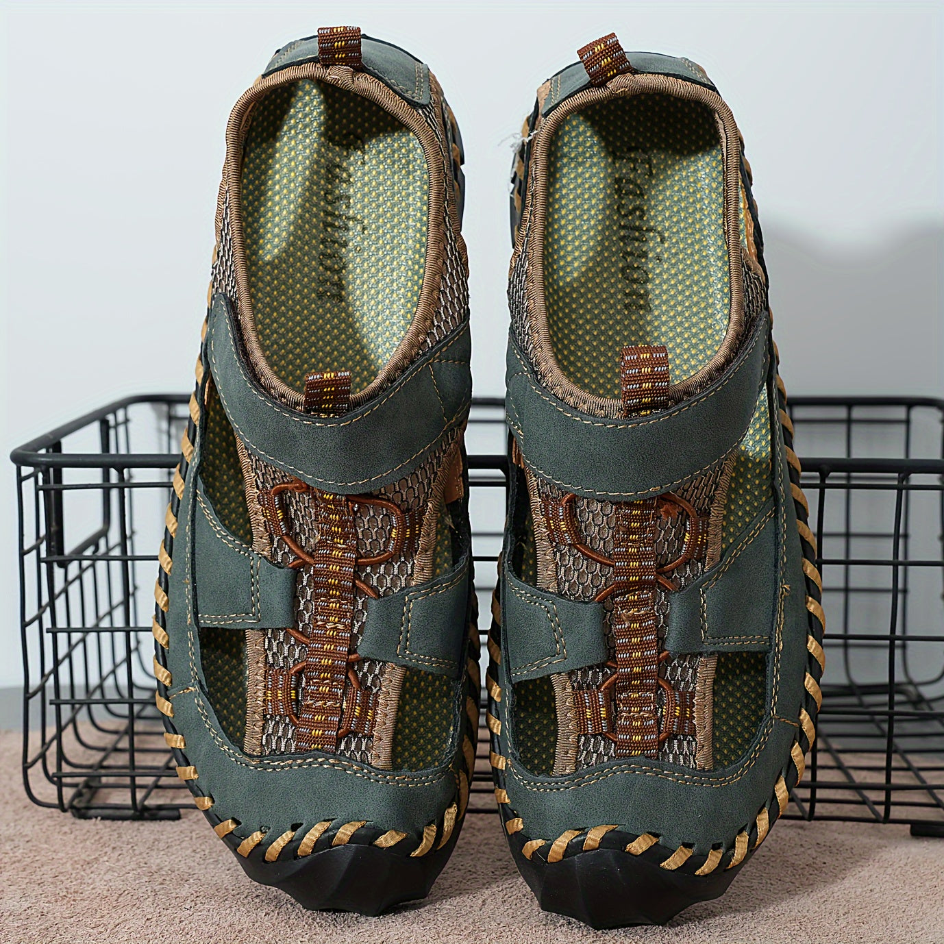 Heren Sandalen – Sportieve Ademende Outdoorsandalen
