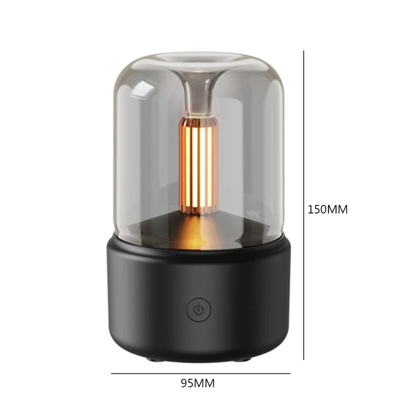 Ultrasone Aroma Diffuser Met Luchtbevochtiger Voor Een Frisse En Rustgevende Omgeving