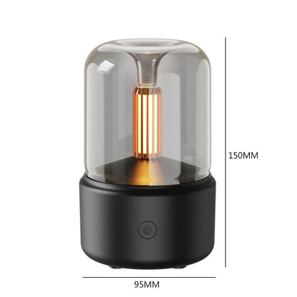 Ultrasone Aroma Diffuser Met Luchtbevochtiger Voor Een Frisse En Rustgevende Omgeving