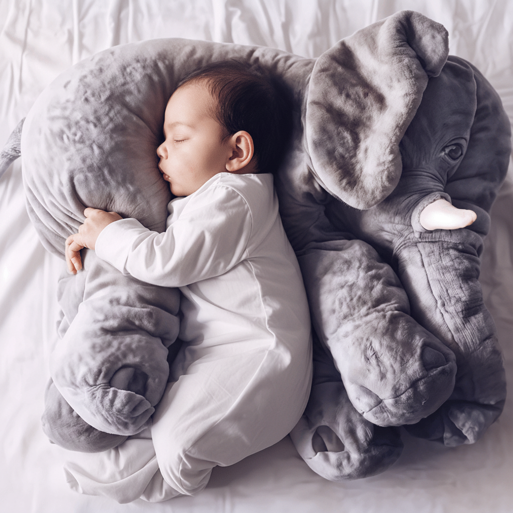 Pluche Olifant Kussen Voor Comfort En Ontspanning