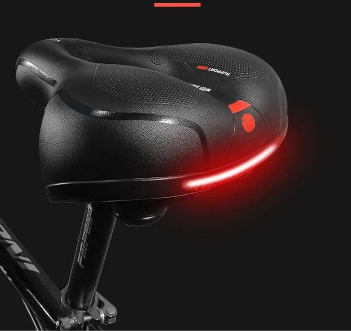 Ergonomisch Fietszadel Met Drukverlichting En Schokdempende Kern