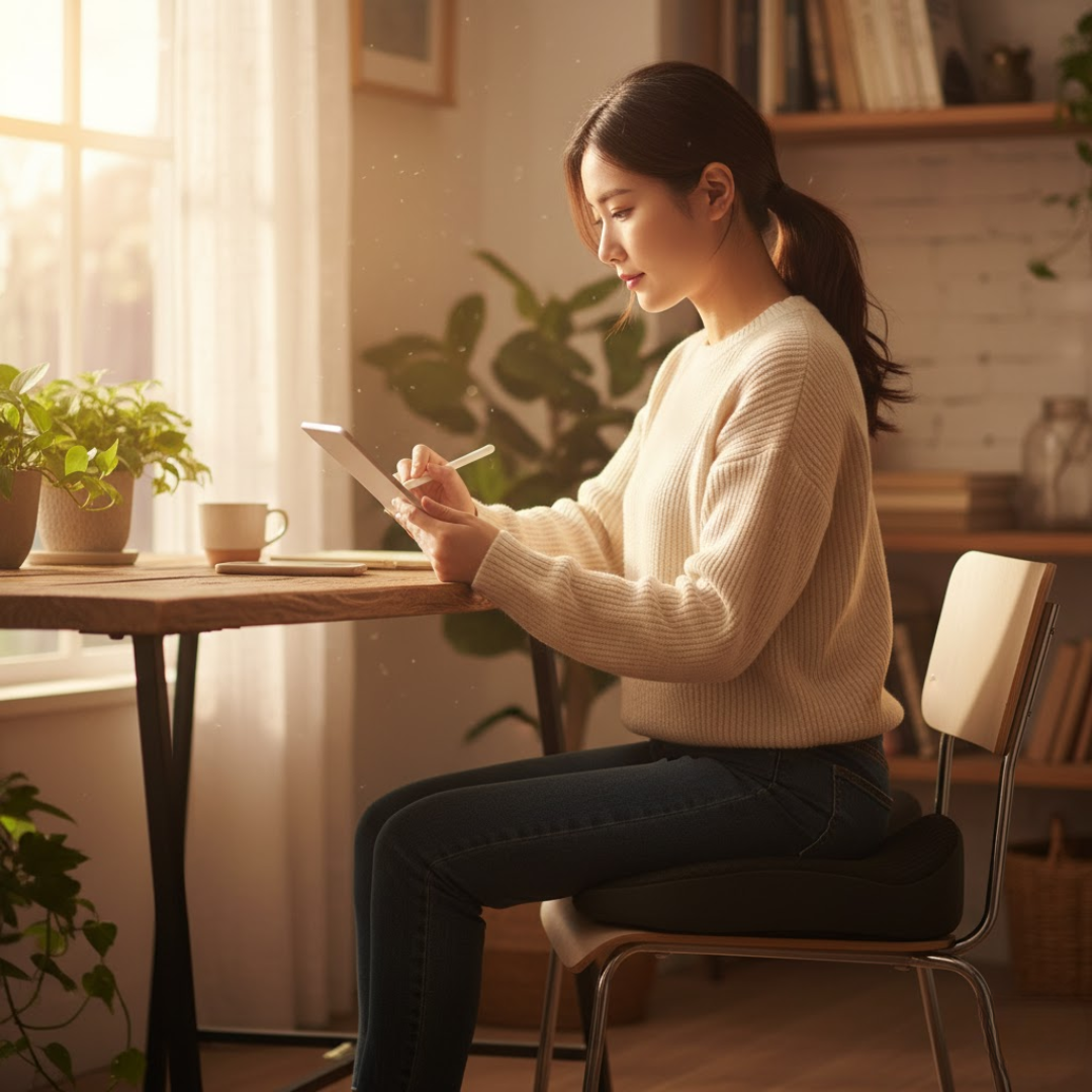 Ergonomische Zitkussen met Drukverlichting