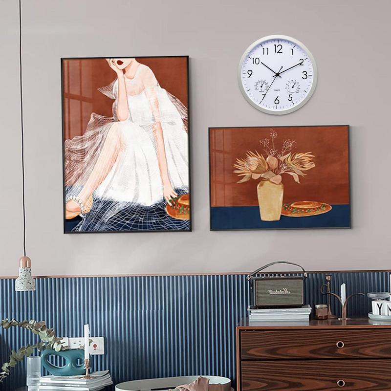 Wandklok Voor Buiten Met Weerbestendige Behuizing