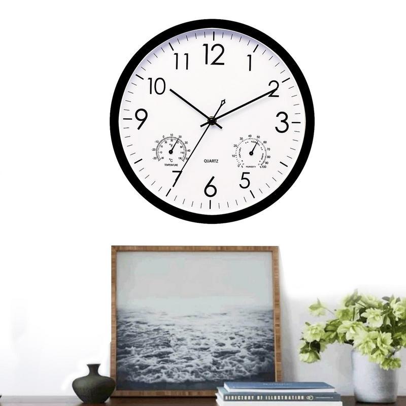 Wandklok Voor Buiten Met Weerbestendige Behuizing