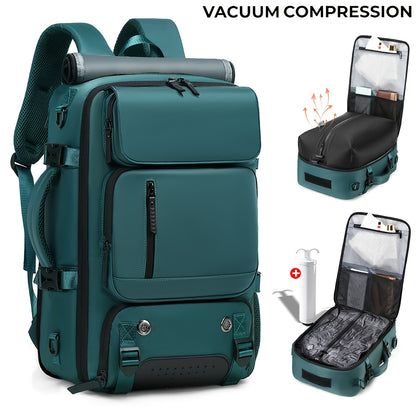 Zakelijke Heren Vacuum Compressie Rugzak met Laptopvak