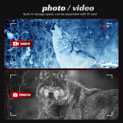 Nachtkijker met 10x Digitale Zoomcamera en Kompas