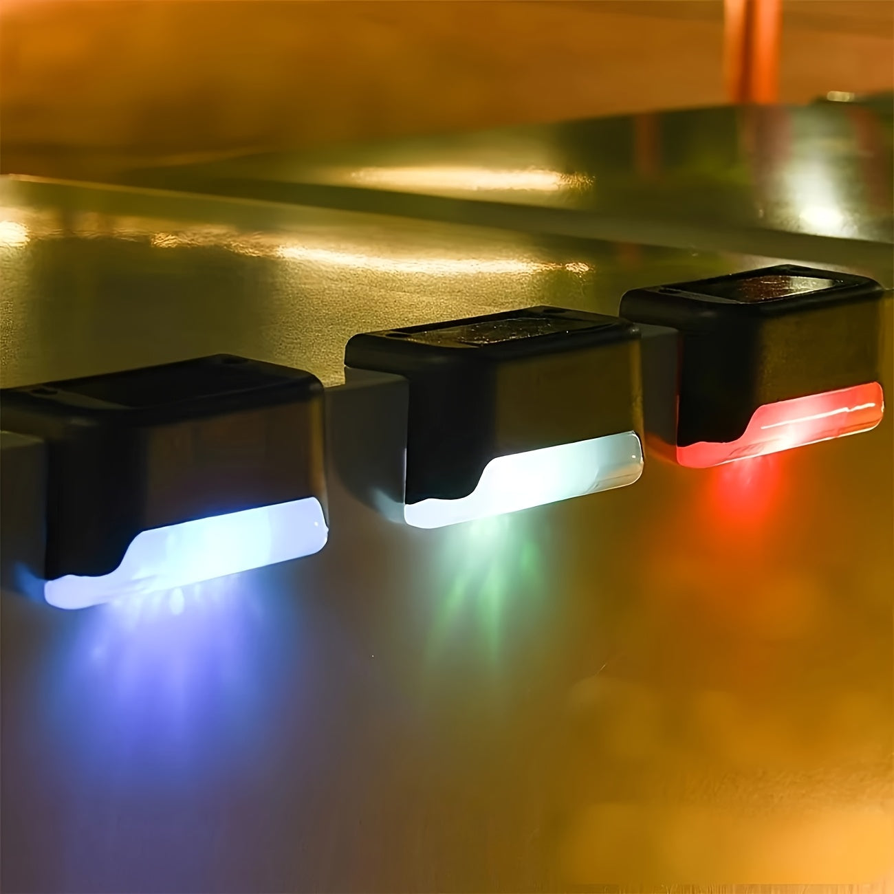 Traptredenlampen 16‑delige Set met Buitenverlichting‑functionaliteit voor Tuin & Pad