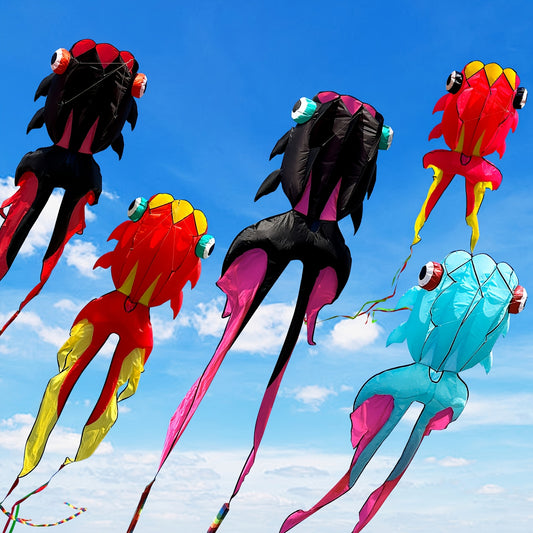 Grote Goudvis Vlieger – 13,11 Meter Frameless Paraplustijl voor Volwassenen