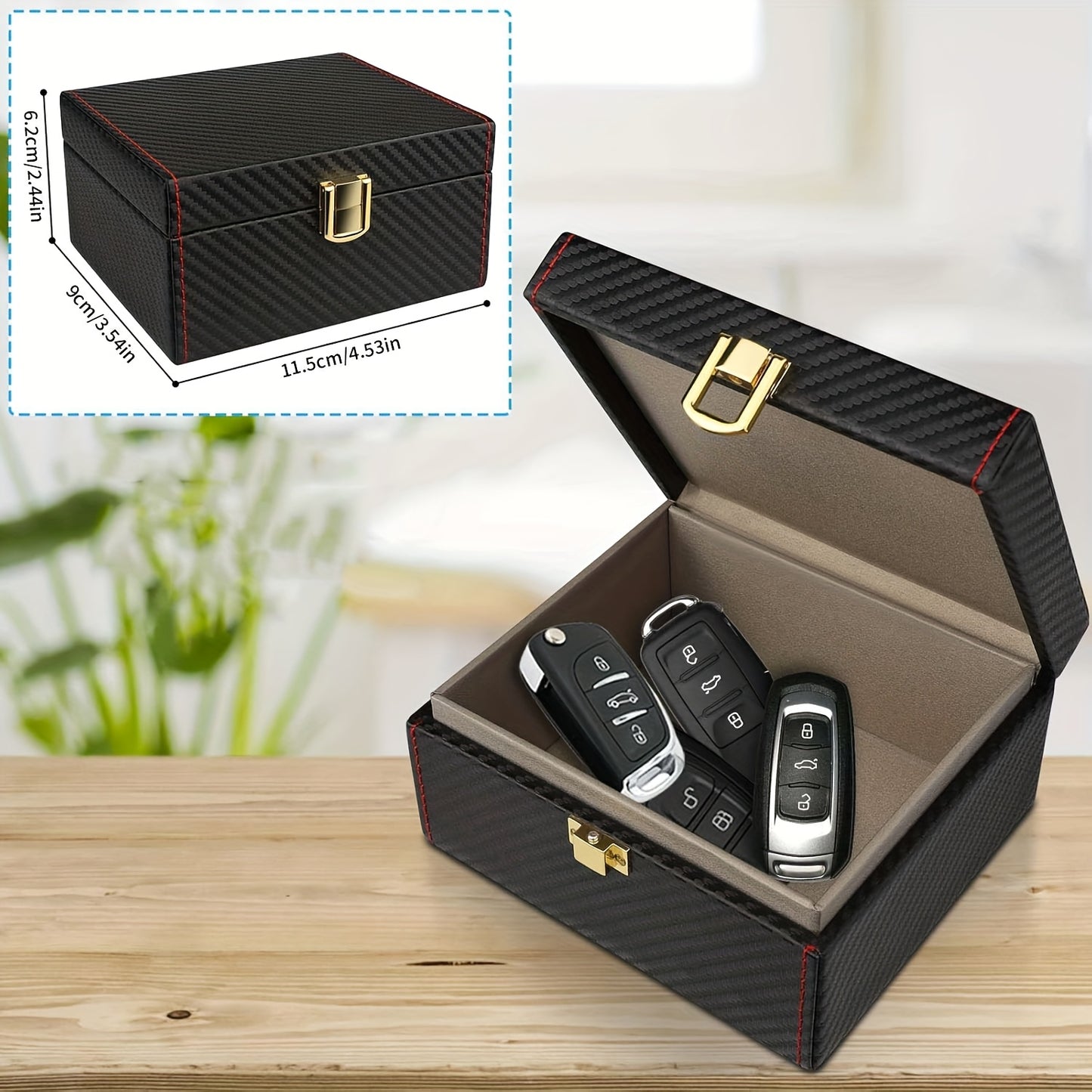 Faraday Box met 2 Faraday Zakjes – Signaalblokker voor Autosleutels & Telefoons
