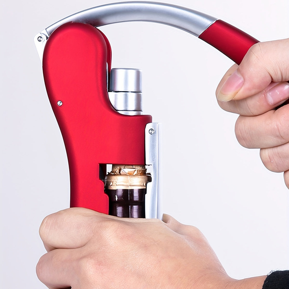 Professionele Kurkentrekker Met Hefboommechanisme Voor Moeiteloos Ontkurken