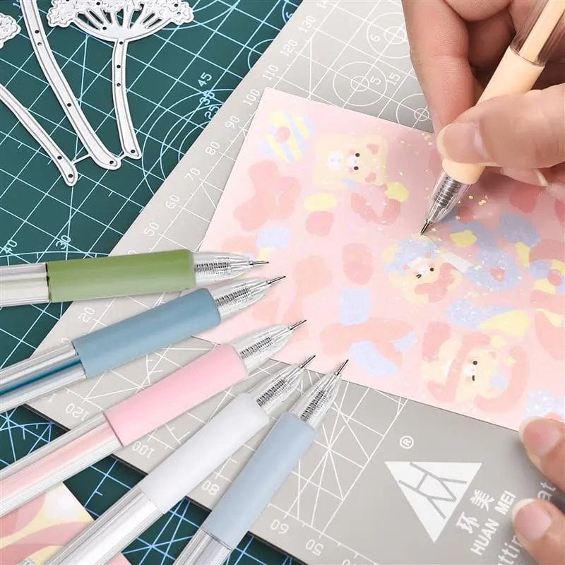 Precisie‑Snijset van 12 Stuks voor Creatieve Papier‑ en Stoffprojecten
