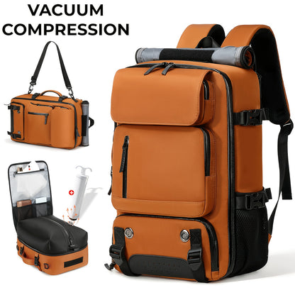 Zakelijke Heren Vacuum Compressie Rugzak met Laptopvak
