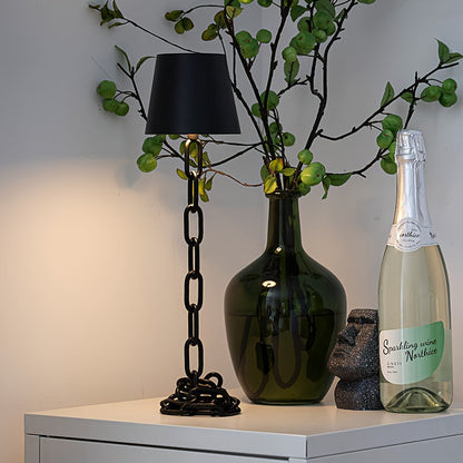 Kettingsculptuur Tafellamp Met Industriële Vorm Voor Warme Moderne Sfeerverlichting