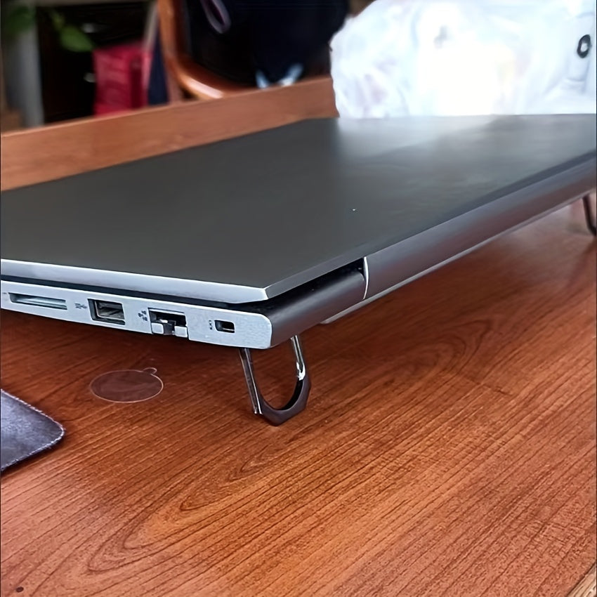 Verstelbare Onzichtbare Laptopstandaard – Aluminium Mini Koelhouder voor Wandmontage
