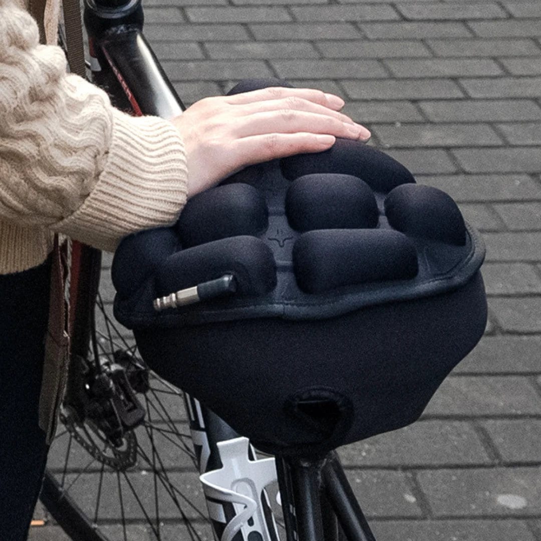 Luchtgevuld Fietszadel Met Schokdemping En Ventilatie