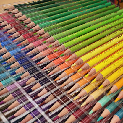 Kleurpotlodenset 72-delig – professionele aquarel- en olieverfpotloden voor school en kunstklassen