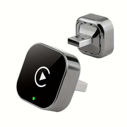 HISMAHO 2-in-1 Draadloze CarPlay & Android Auto Adapter – Plug & Play Auto-Audio Upgrade