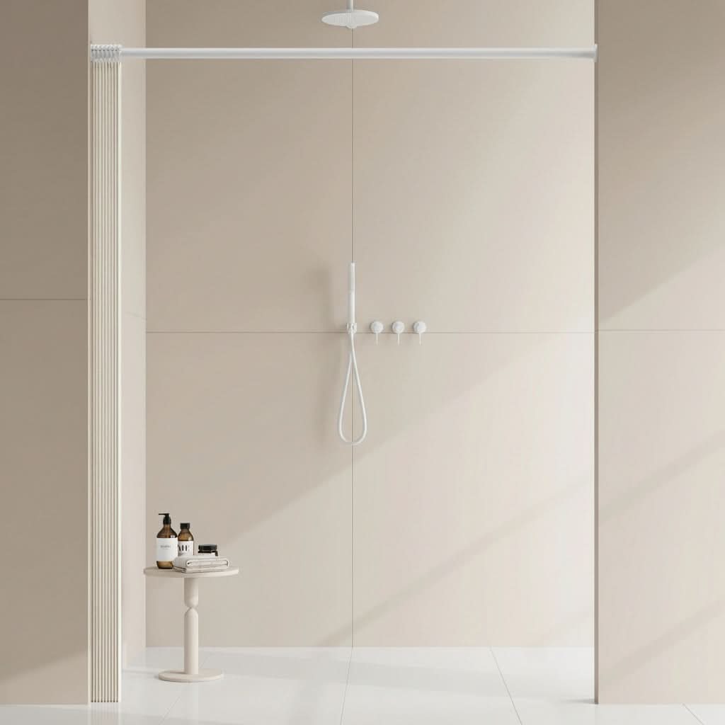 Vouwbare Doucheafscheiding met Magnetische Sluiting en Compact Ontwerp