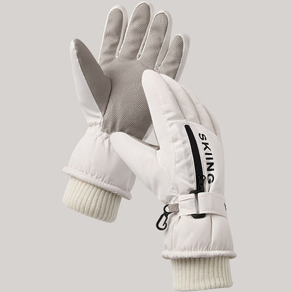 Skihandschoenen met Touchscreenfunctie – Versterkt en Warm voor Outdoorgebruik