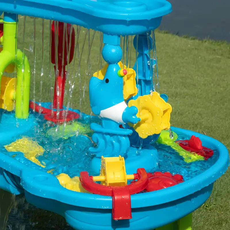 Waterspeeltafel Met Accessoires Voor Interactief Buitenspeelplezier