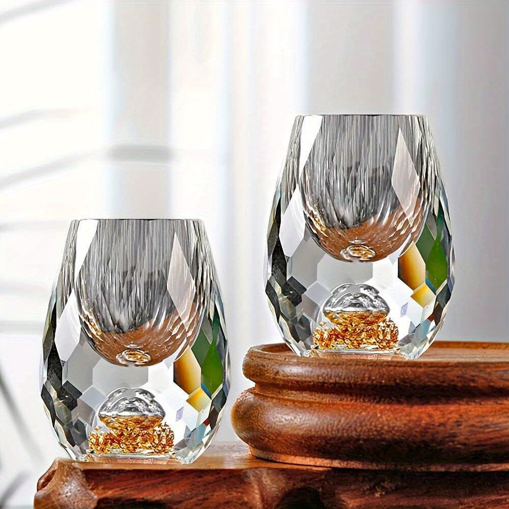 Goldcrest Shotglazenset – Kristallen Glans voor Feestelijke Sferen