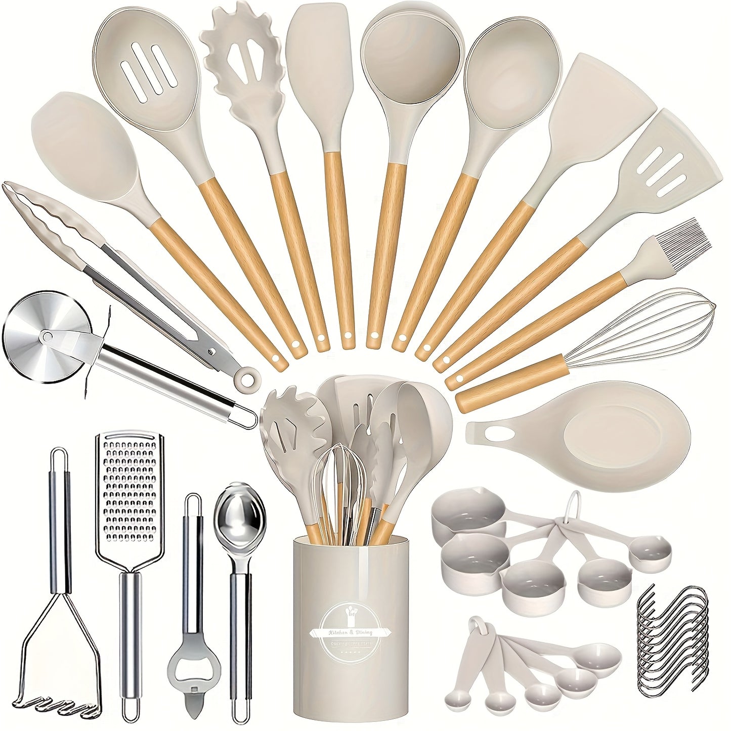 ChefFlex Kookgereiset – 38-delig Siliconen Comfort voor Elke Keuken