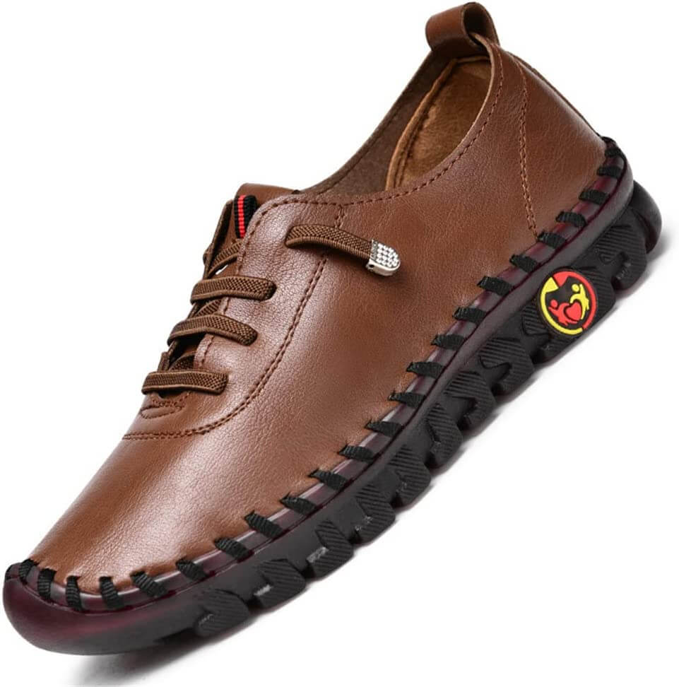 Comfortabele Platte Loafer Met Orthopedische Ondersteuning Voor Dagelijks Loopgemak