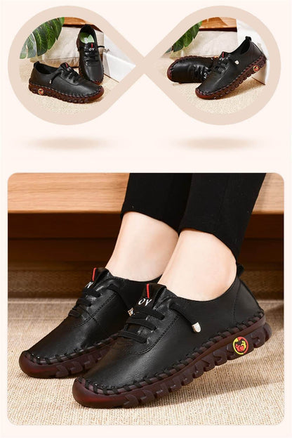 Comfortabele Platte Loafer Met Orthopedische Ondersteuning Voor Dagelijks Loopgemak