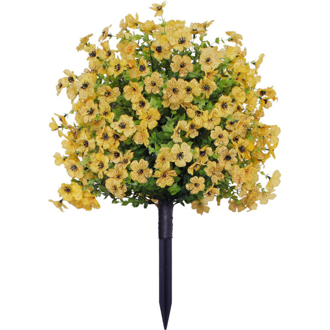 Hangende Kunstbloemen Kunststof UV Beschermd Compact Ontwerp