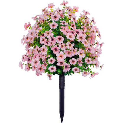 Hangende Kunstbloemen Kunststof UV Beschermd Compact Ontwerp