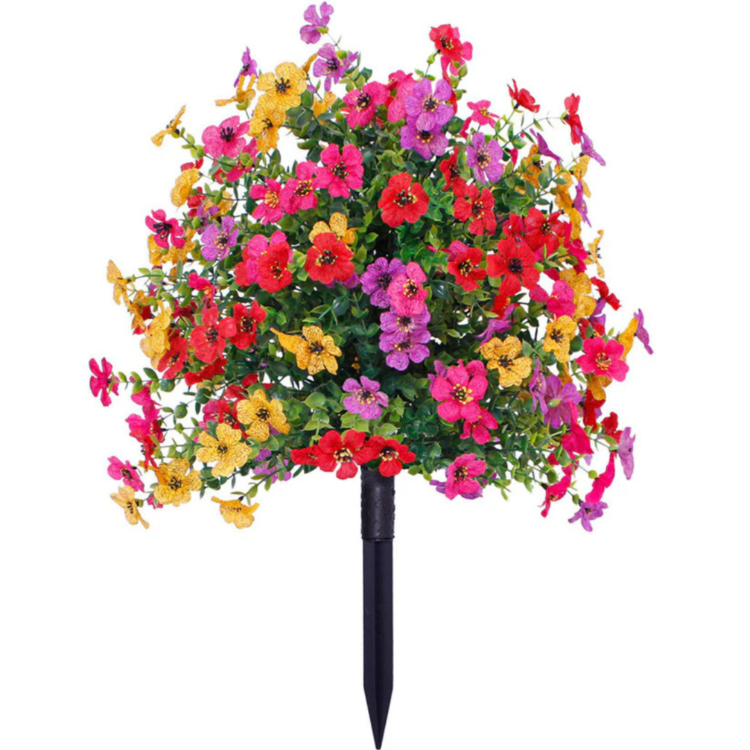 Hangende Kunstbloemen Kunststof UV Beschermd Compact Ontwerp