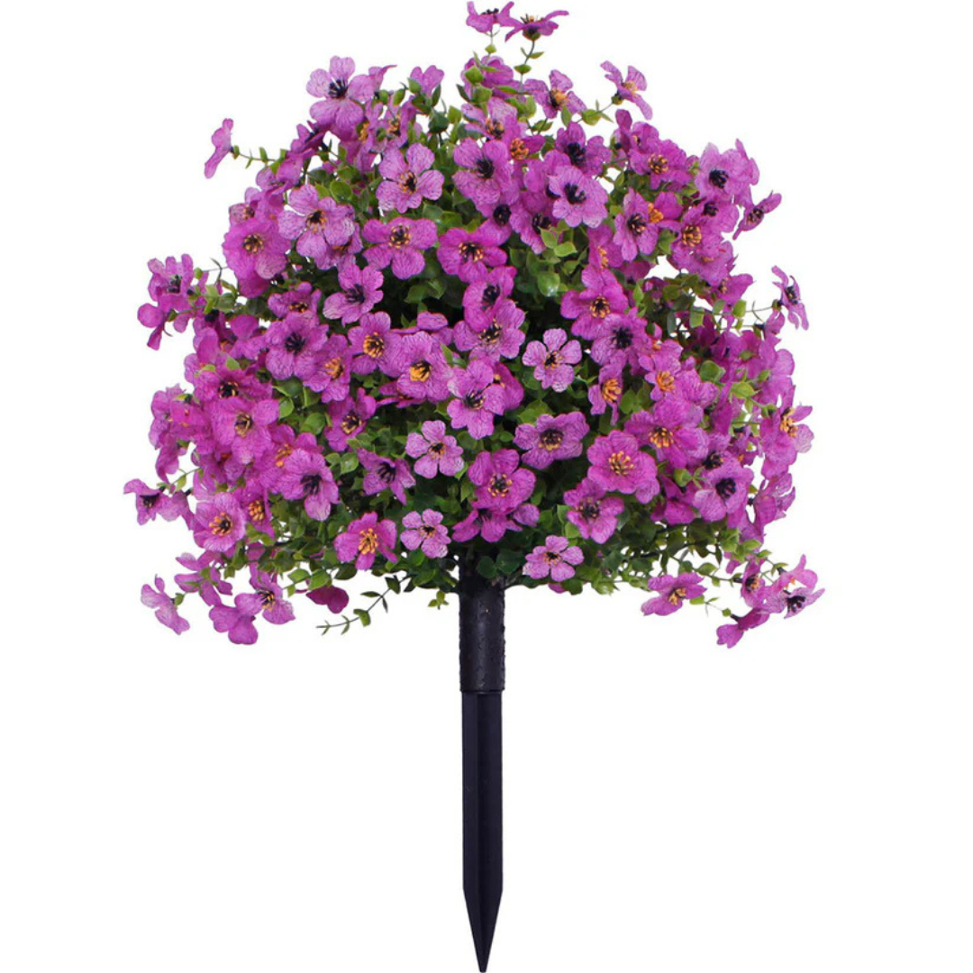 Hangende Kunstbloemen Kunststof UV Beschermd Compact Ontwerp
