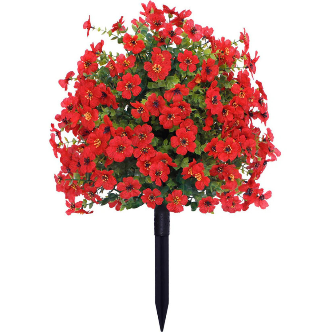 Hangende Kunstbloemen Kunststof UV Beschermd Compact Ontwerp
