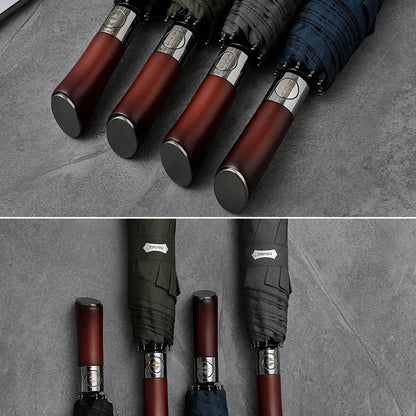 Automatische Opvouwbare Paraplu met Windbestendig Ontwerp – 121 cm
