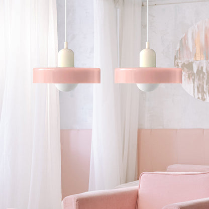 Bauhaus Hanglamp Met Dubbele Glazen Kappen Voor Sfeervolle Verlichting