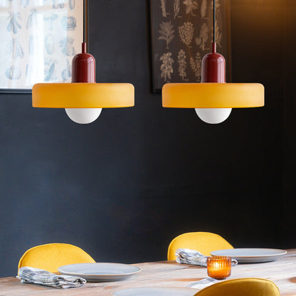 Bauhaus Hanglamp Met Dubbele Glazen Kappen Voor Sfeervolle Verlichting