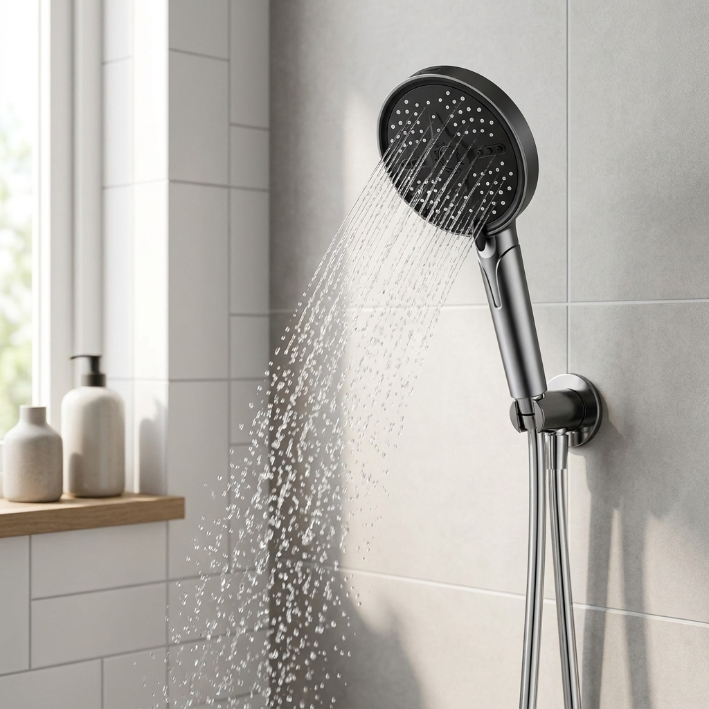Hydrolux Douchekop Met Vijf Waterstanden En Temperatuur LED
