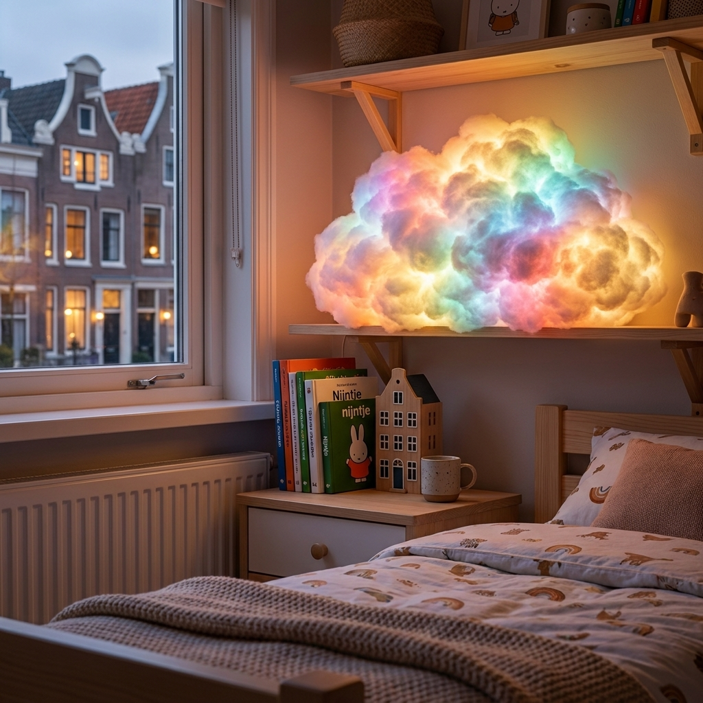 LED Wolkvormige Sfeerlamp Voor Warm Dromerig Licht