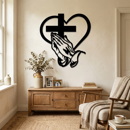 Wanddecoratie Met Hartaccent En Inspirerende Boodschap Voor Warme Interieurs