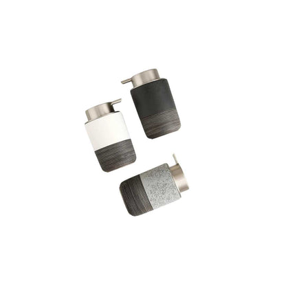Keramische Zeepdispenser met RVS Pomp – 300 ml