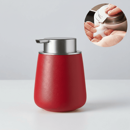 Keramische Zeepdispenser met 400 ml Inhoud