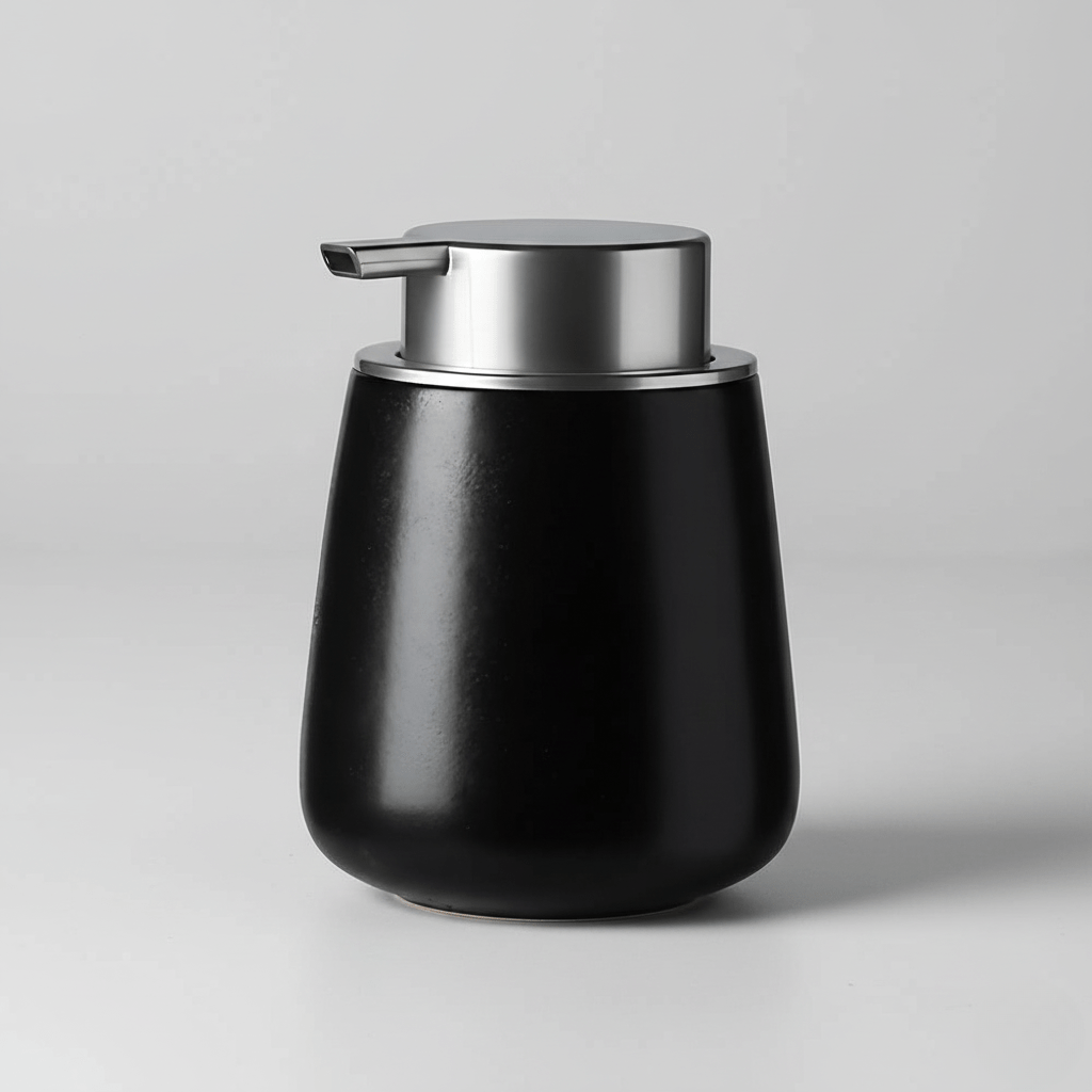 Keramische Zeepdispenser met 400 ml Inhoud