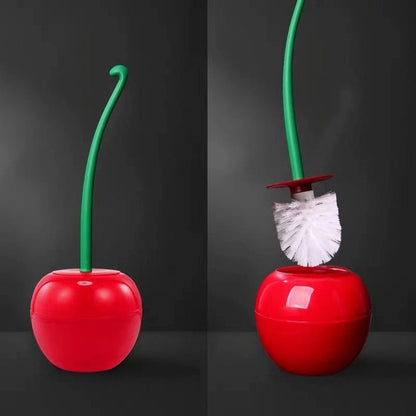 Kersen Toiletborstel met Decoratieve Houder