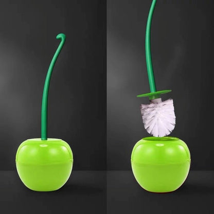Kersen Toiletborstel met Decoratieve Houder